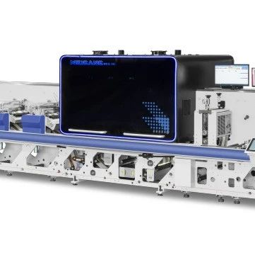 煒岡科技WG S350數碼標簽機新品發布會在第九屆中國國際全印展同期舉辦